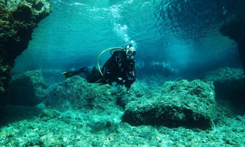 diving island of Cres 